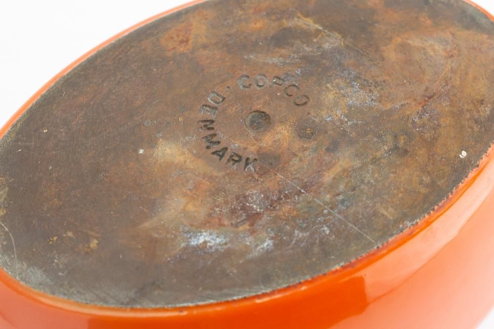 赤色 両手鍋　Copco デンマーク製　アンティーク 廃盤】DANSK/ダンスク/コベンスタイル2/両手鍋 18cm（赤