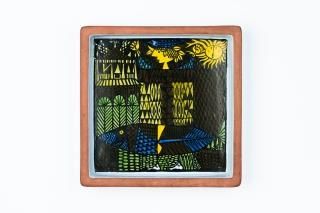 Gustavsberg / Stig Lindberg Karneval Plate �����˥Х�ץ졼��