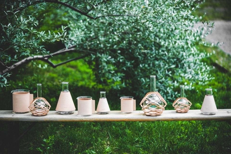 お水　　　　　　　　　　　　　　　　　　　　　　　　エンダースキーマ Hender Scheme｜science vase：化瓶〈Flat-bottom flask〉