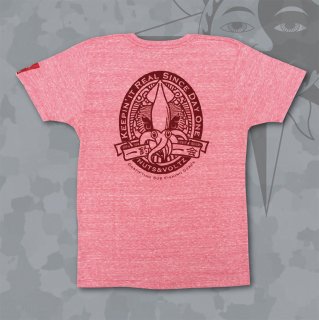 NUTS & VOLTZ 一釣一会 Back Print T-Shirts (Pink)