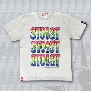 STOIST TRIPLE LOGO T-Shirts (Light Gray)