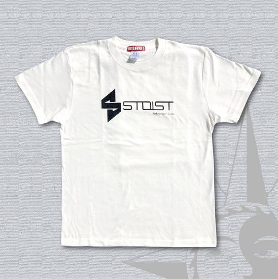 STOIST S-SHARP LOGO T-Shirts (Pale Off White) - 釣りをもっと楽しむためのサブフィッシングギアブランド  NUTS & VOLTZ（ナッツアンドボルツ）のオンラインショップ