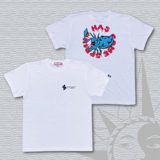 STOIST MONSTER SQUID T-Shirts (White)