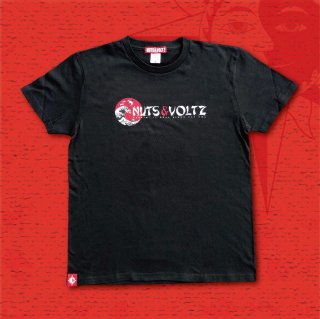 NUTS & VOLTZ FUJIYAMA WAVE T-Shirts (Black)