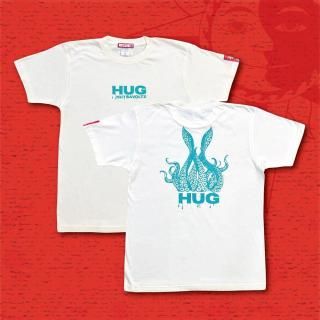 HUG T-Shirts (Off White)<img class='new_mark_img2' src='https://img.shop-pro.jp/img/new/icons15.gif' style='border:none;display:inline;margin:0px;padding:0px;width:auto;' />