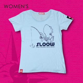 GO SLOW-T for Women's (Aqua Blue)