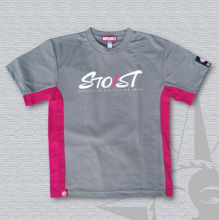 STOIST LOGO DRY-T (Light Grey × Pink))