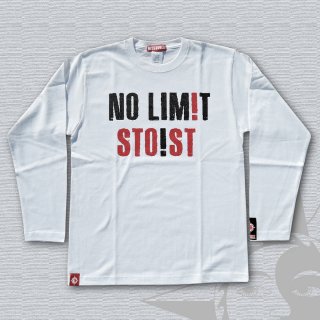 NO LIMIT Long Sleeves T-Shirts (White)