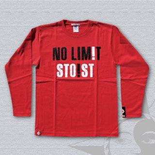NO LIMIT Long Sleeves T-Shirts (Red)
