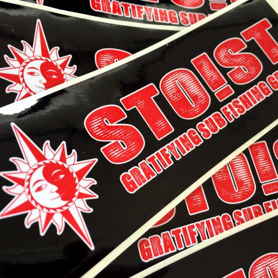 STOIST LOGO STICKER - 釣りをもっと楽しむためのサブフィッシングギア