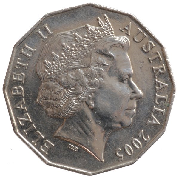 2587【オーストラリア】大型50セント 硬貨 34枚 - 旧貨幣/金貨/銀貨