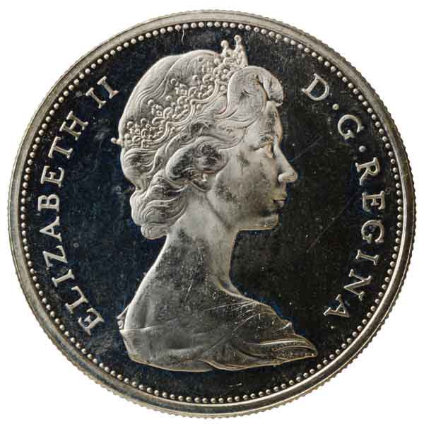 王様『PCGS MS63』カナダ エリザベス2世1ドル銀貨（1959年） - urtrs.ba