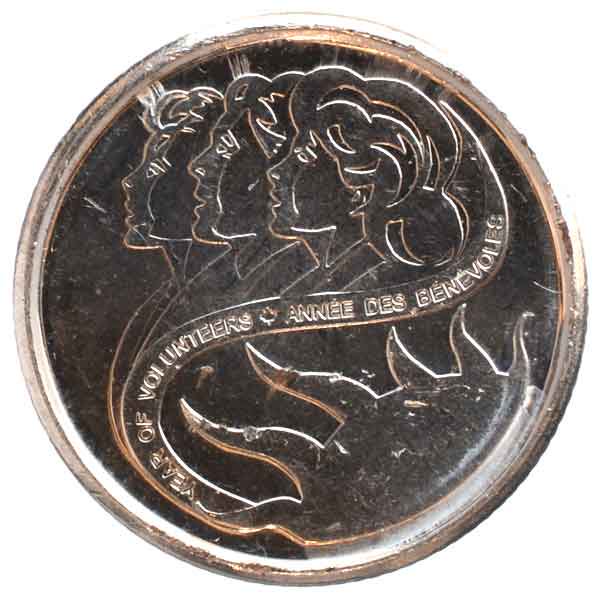 国際ボランティア年記念10セント硬貨|カナダ|コレクターズショップの 