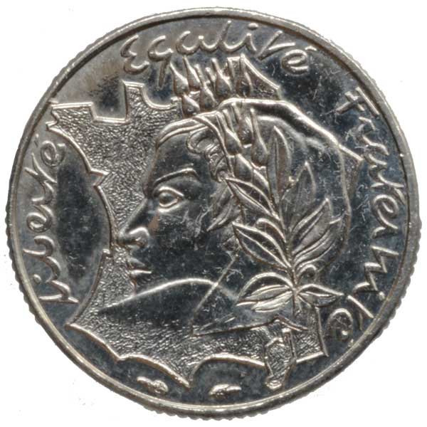 フランス10フラン硬貨
