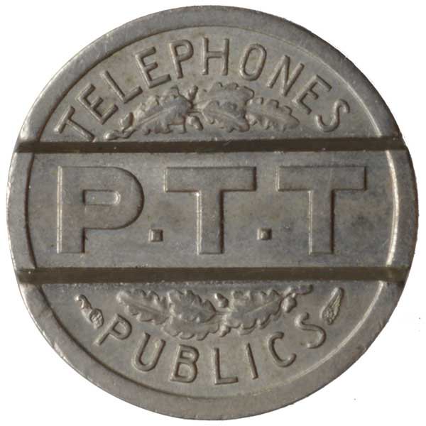 フランス公衆電話トークン
