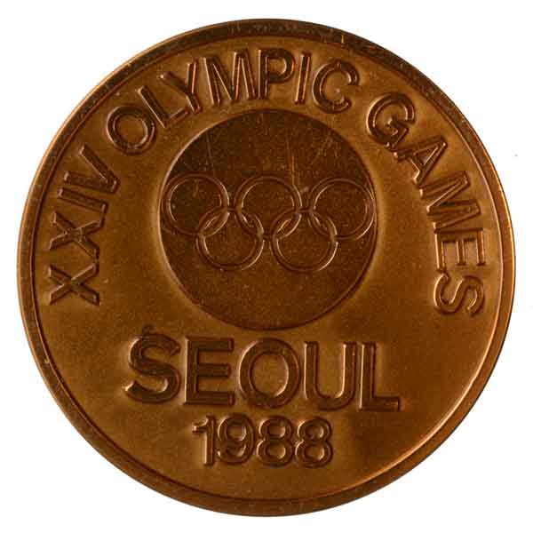 ソウルオリンピック公式参加記念銅メダル|日本|コレクターズショップトモリンズ24