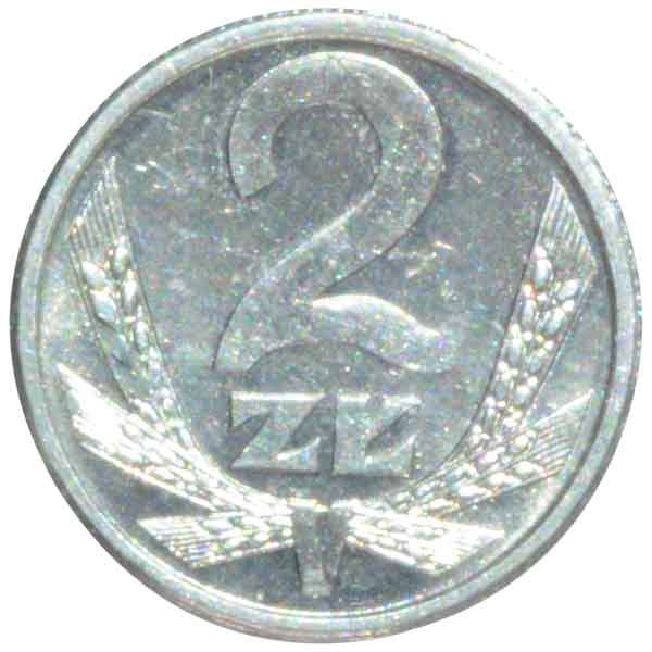 ポーランド2ズロチ硬貨