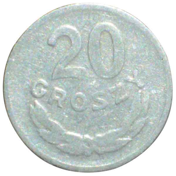 ポーランド20グロッシー硬貨