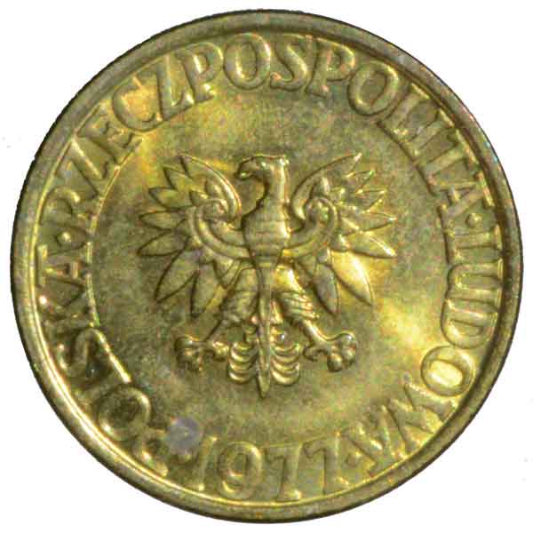 ポーランド5ズロチ硬貨