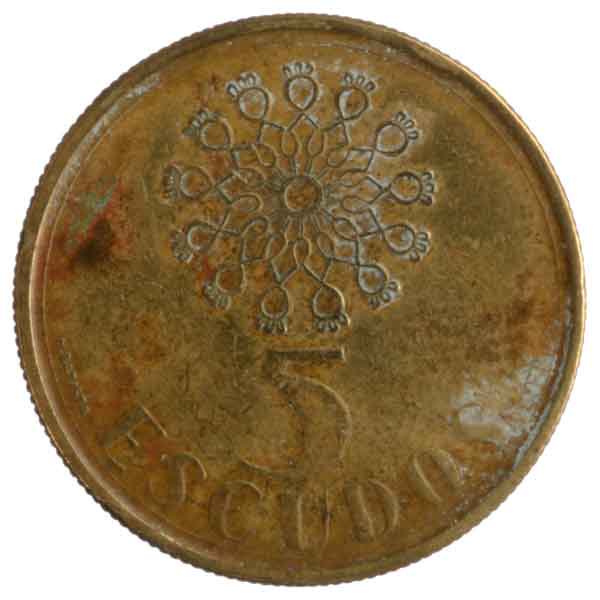 ポルトガル 銀貨 1エスクード 1910年10月5日革命 希少 1枚 