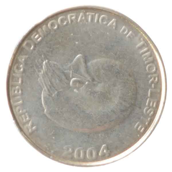 東ティモール1センタボ硬貨