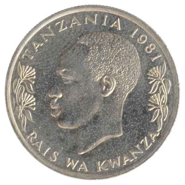 タンザニア50センチ硬貨