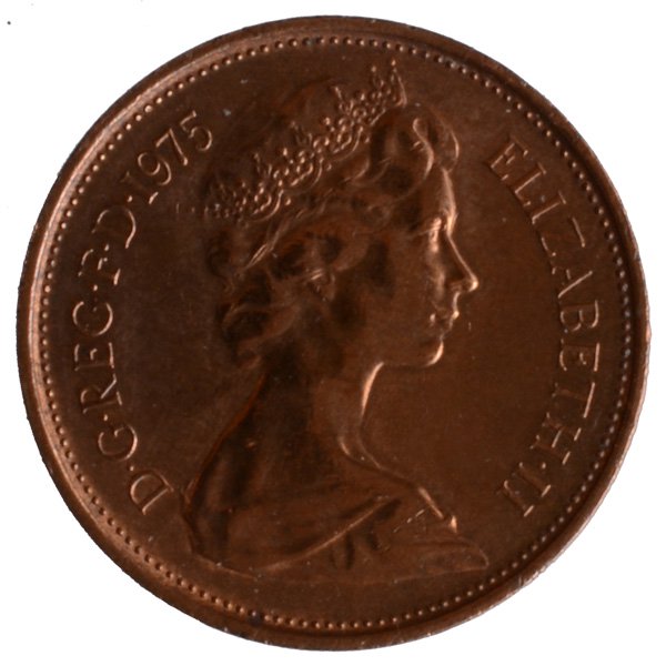 50 ニューペンス エリザベス 2世 銅ニッケル貨 1969状態は写真にてご確認下さい