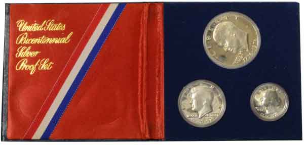 アメリカ建国200年記念硬貨セット