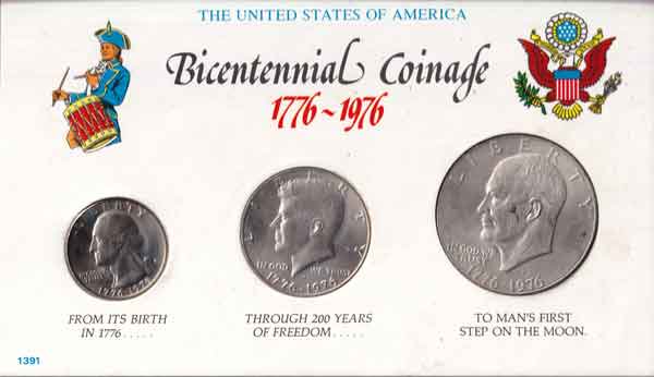 アメリカ建国２００年記念硬貨プルーフセット