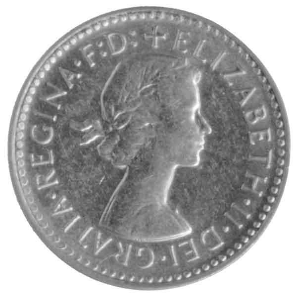 1953年~1967年 英国 3ペニーコイン 100個セット イギリス 3