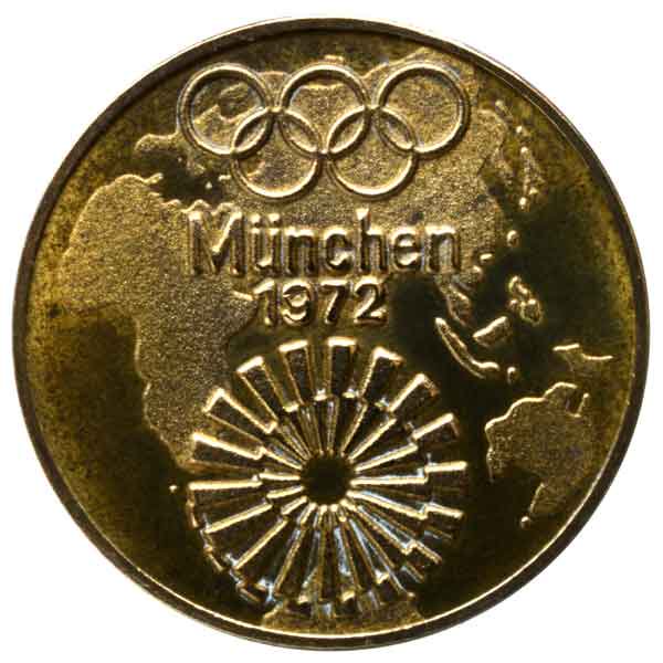 ミュンヘンオリンピック記念メタル - 旧貨幣