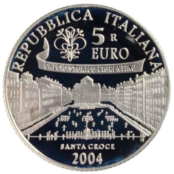 FIFA2006サッカーワールドカップ記念5ユーロ銀貨|イタリア