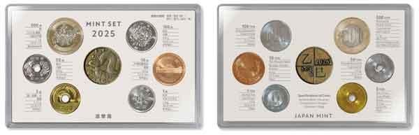 日本ミントセット 令和元年〜7年コレクション ミントセット 通常貨幣セット 令和7年（2025年） 記念硬貨 記念コイン