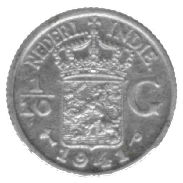 オランダ領東インド（インドネシア）0.1グルデン硬貨