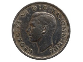 ジョージ6世2シリング硬貨|コレクターズショップのトモリンズ24