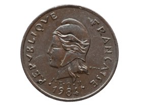 フランス領ポリネシア10フラン硬貨|コレクターズショップトモリンズ24