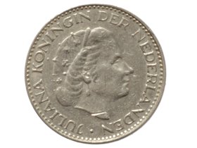 （古1053）1905年 オランダ　1グルデン銀貨❗