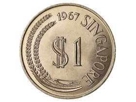 1ドル硬貨|シンガポール|コレクターズショップのトモリンズ24