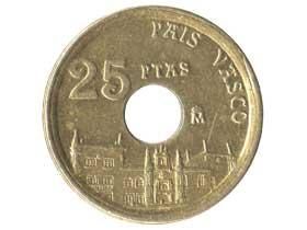 バスク自治州記念25ペセタ硬貨|スペイン|コレクターズショップ