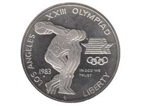 ロサンゼルスオリンピック記念1ドル銀貨|コレクターズショップトモリンズ24
