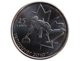 バンクーバー2010オリンピック記念25セント硬貨|カナダ|コレクターズ 