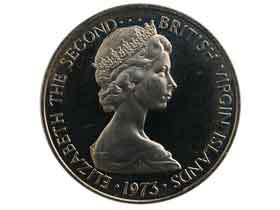 エリザベス2世50セント硬貨|イギリス領ヴァージン諸島|コレクターズ 