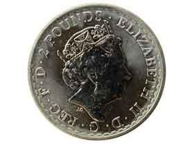 エリザベス2世 2ポンド銀貨 専用ケース付き エリザベス2世2ポンド銀貨|イギリス|コレクターズショップの