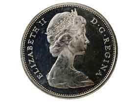 エリザベス2世1ドル銀貨|カナダ|コレクターズショップトモリンズ24