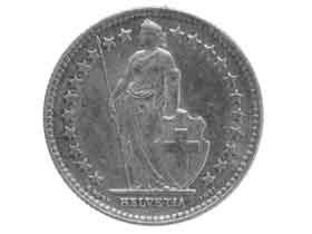 スイス 1フラン銀貨8枚 1905 10 11 44 52 61 63 64年｜Yahoo