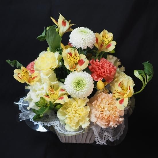 生花おまかせアレンジ(S) - つちかべ花店