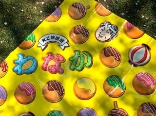 TAKOYAKI COOKIE ピクニックシート cookieboy × たこ焼道楽わなか