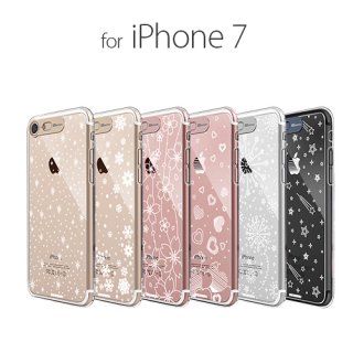SGʥˡiPhone 8 iPhone 7 iPhone SE 2.3 ߥ͡󥱡Clear Hard LEDΥ饤ȤȿƸ