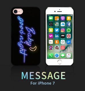 DparksʥǥѡˡiPhone 8 iPhone 7 iPhone SE 2.3 Twinkle Case Message ۥùΥ饭륤饹
