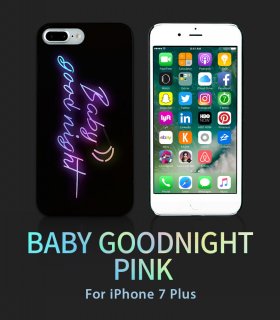 Dparks ǥѡ iPhone 8 Plus/7 Plus 5.5 Twinkle Case BabyGoodnight ȥ󥯥륱 ٥ӡåɥʥ ۥ